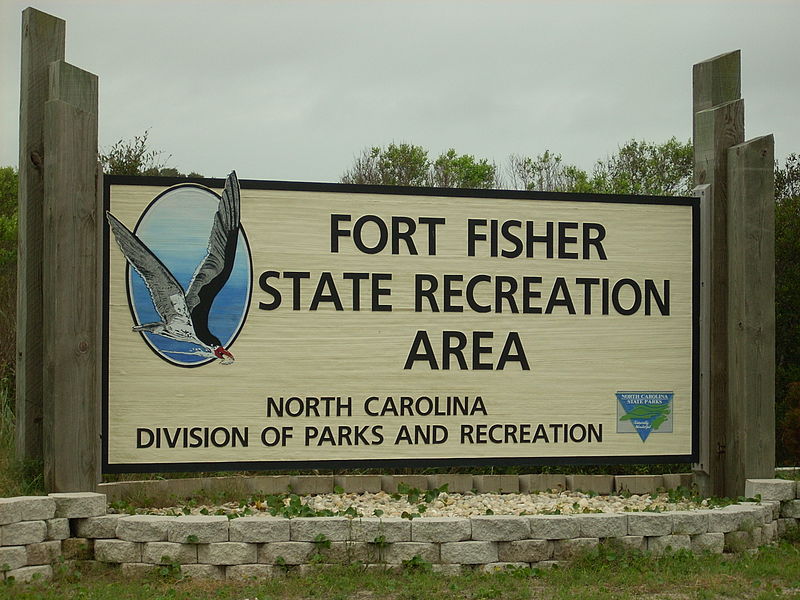 Fort Fisher, NC gate