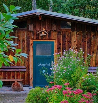 School garden shed