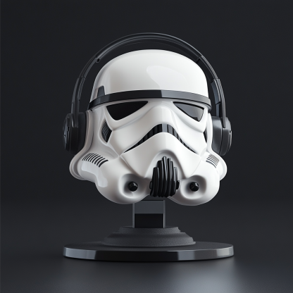 Stormtrooper Headset Stand
