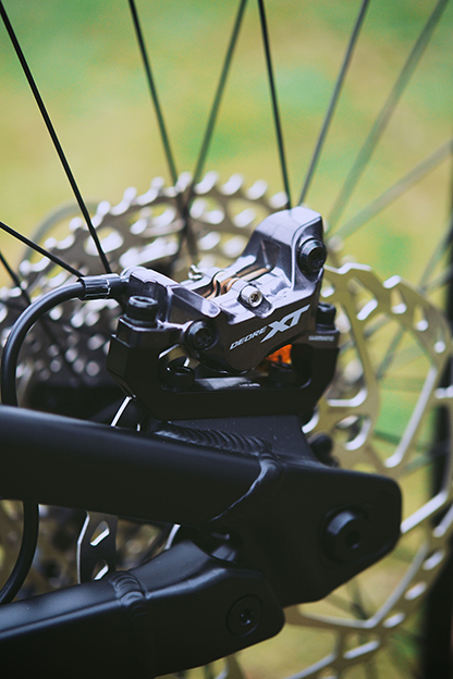 Close Up of a Bicycle Tire