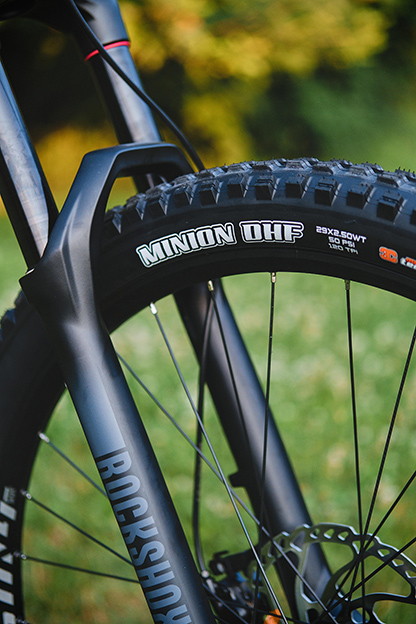 Close Up of a Bicycle Wheel