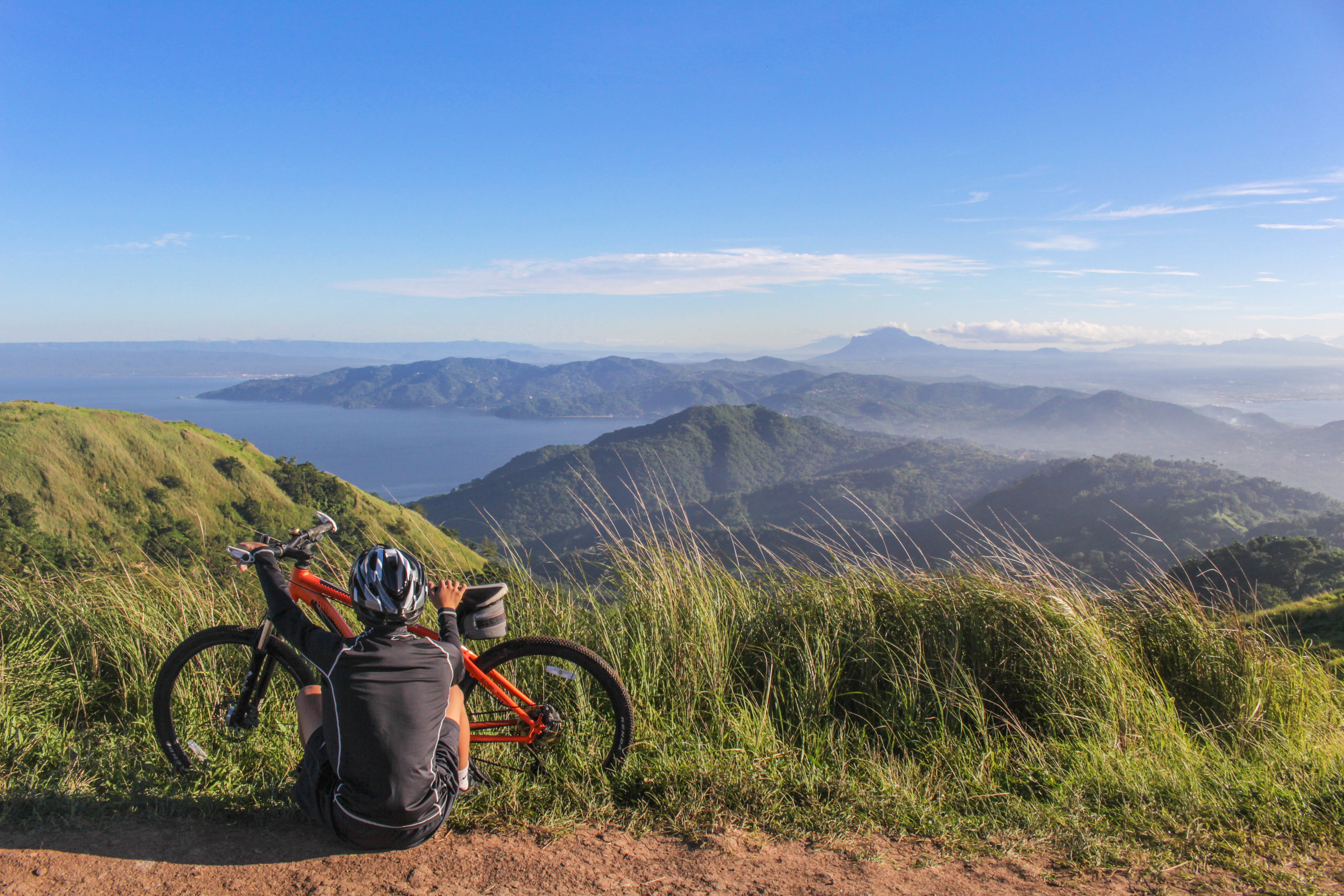 bike in the mountains