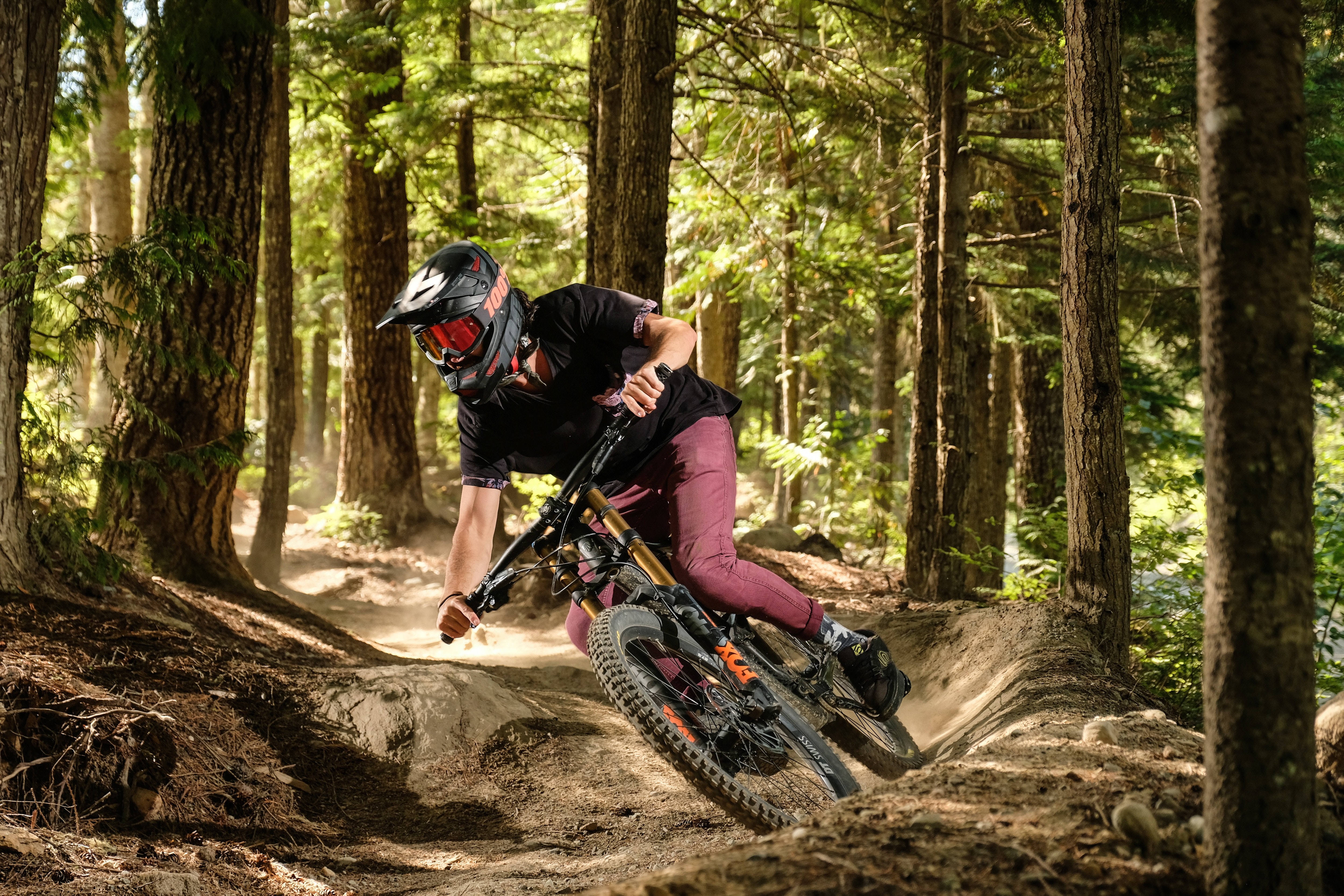 forest biking