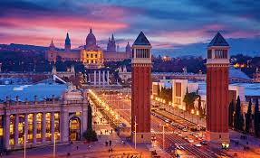 A picture of big bridge in Malaga city