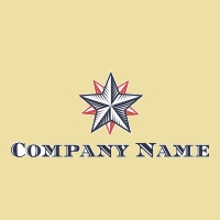 Designed dark yellow logo with company name