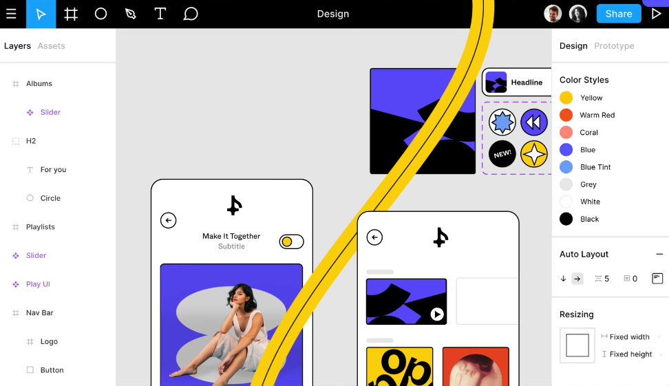 Figma Sample Screenshot