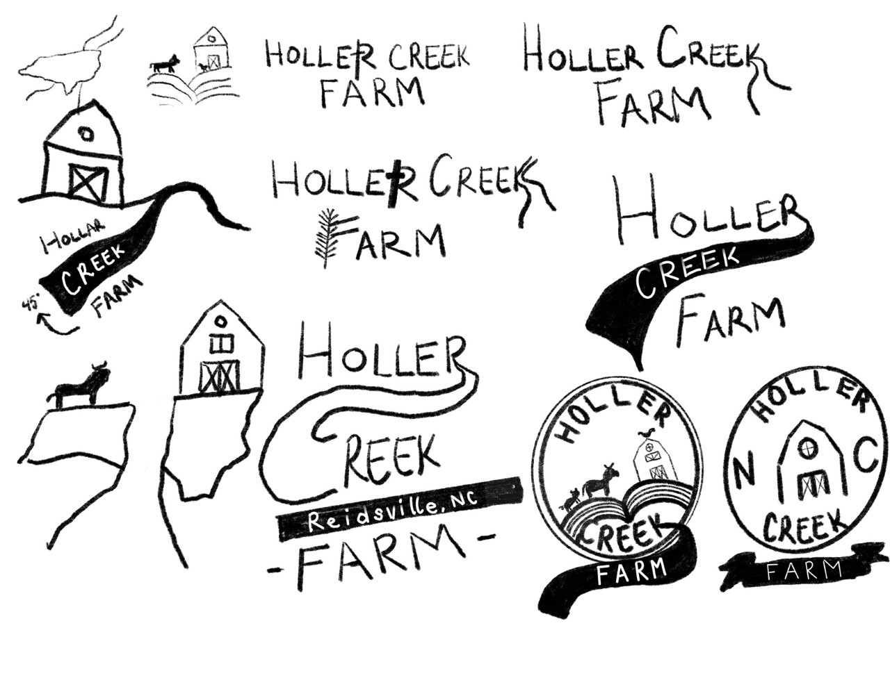 Sketches of Logo proposals