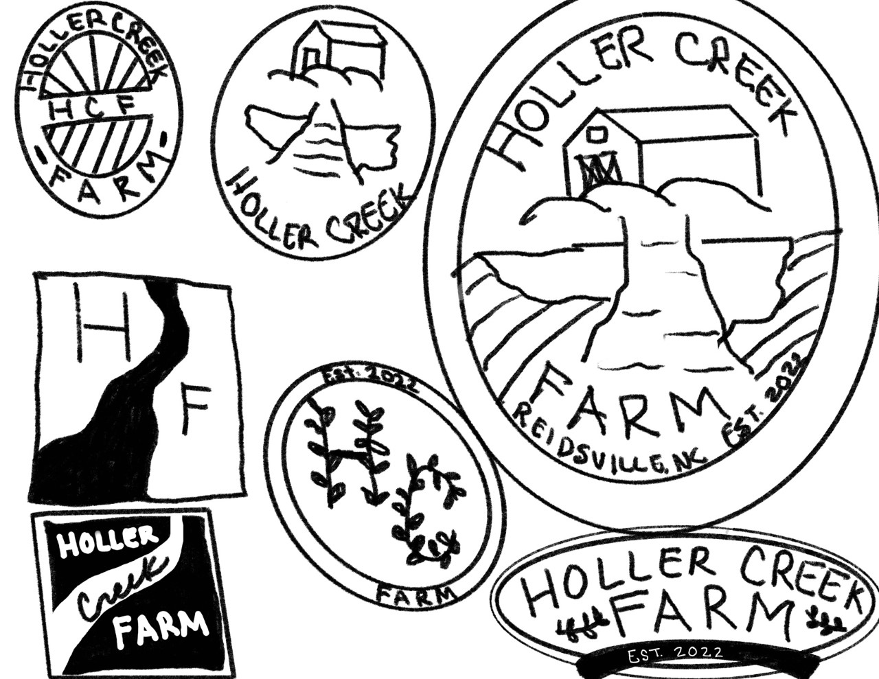 Sketches of Logo proposals