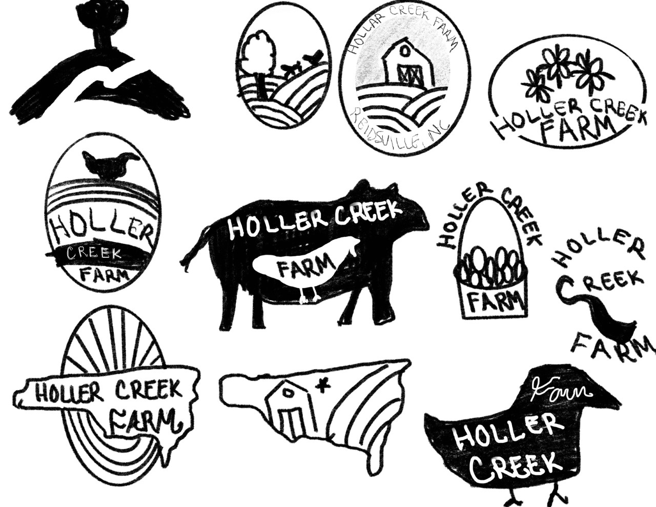 Sketches of Logo proposals