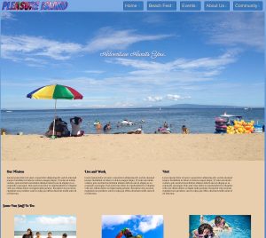 pleasure island css grid