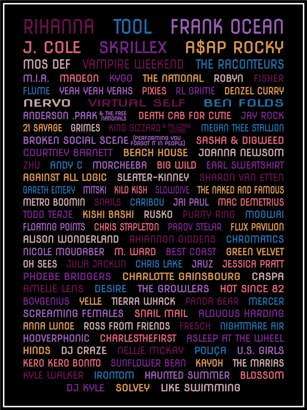 Fictional Lineup for Metronome