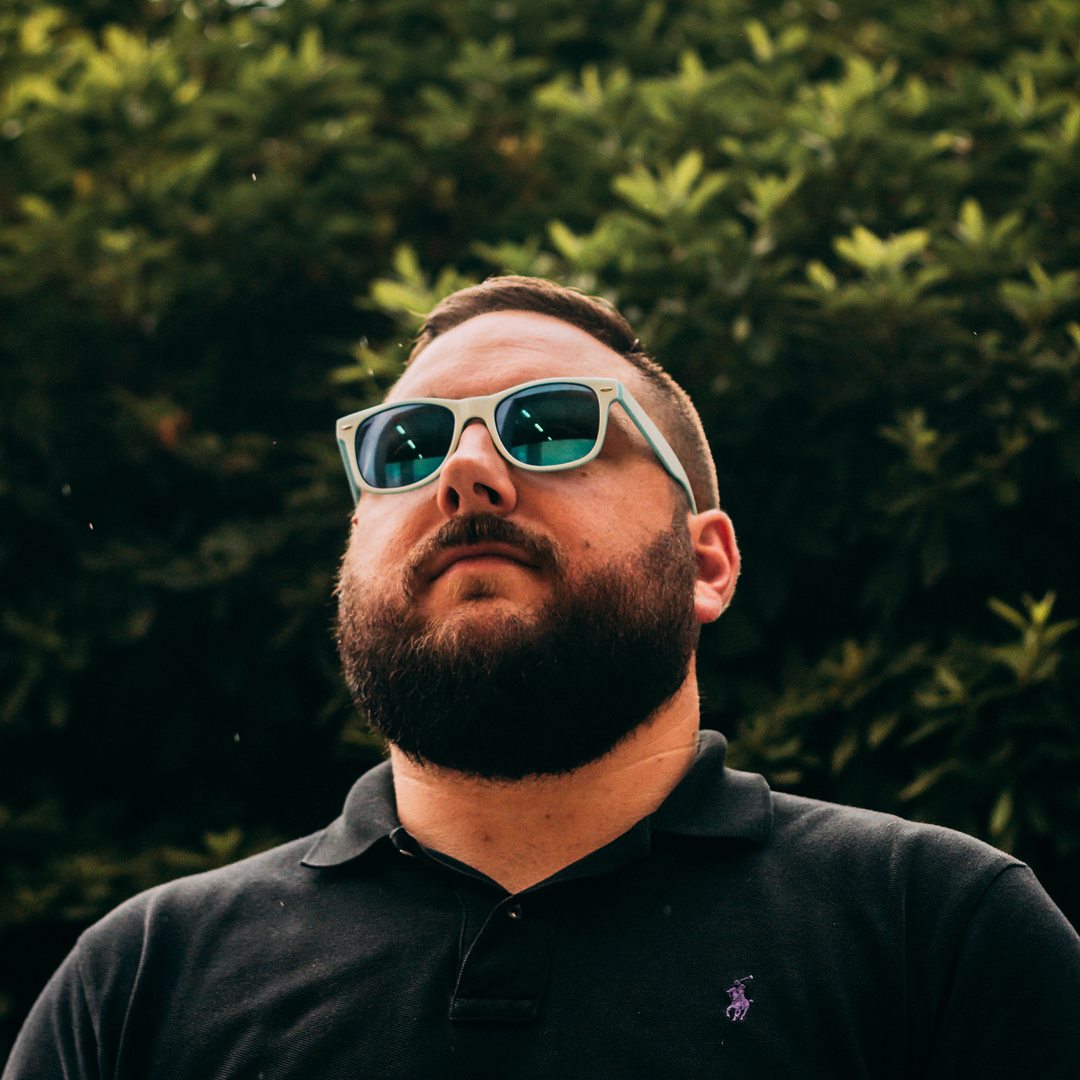 Chase Franklin with sunglasses