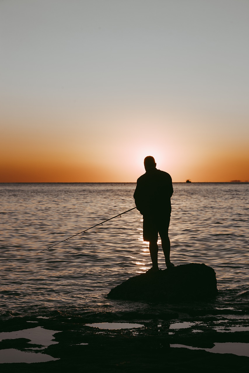 Things to Do - a man fishing
