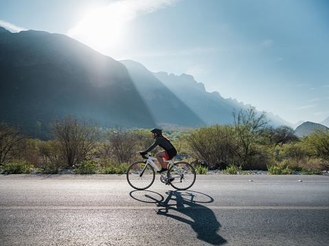 mountain biking