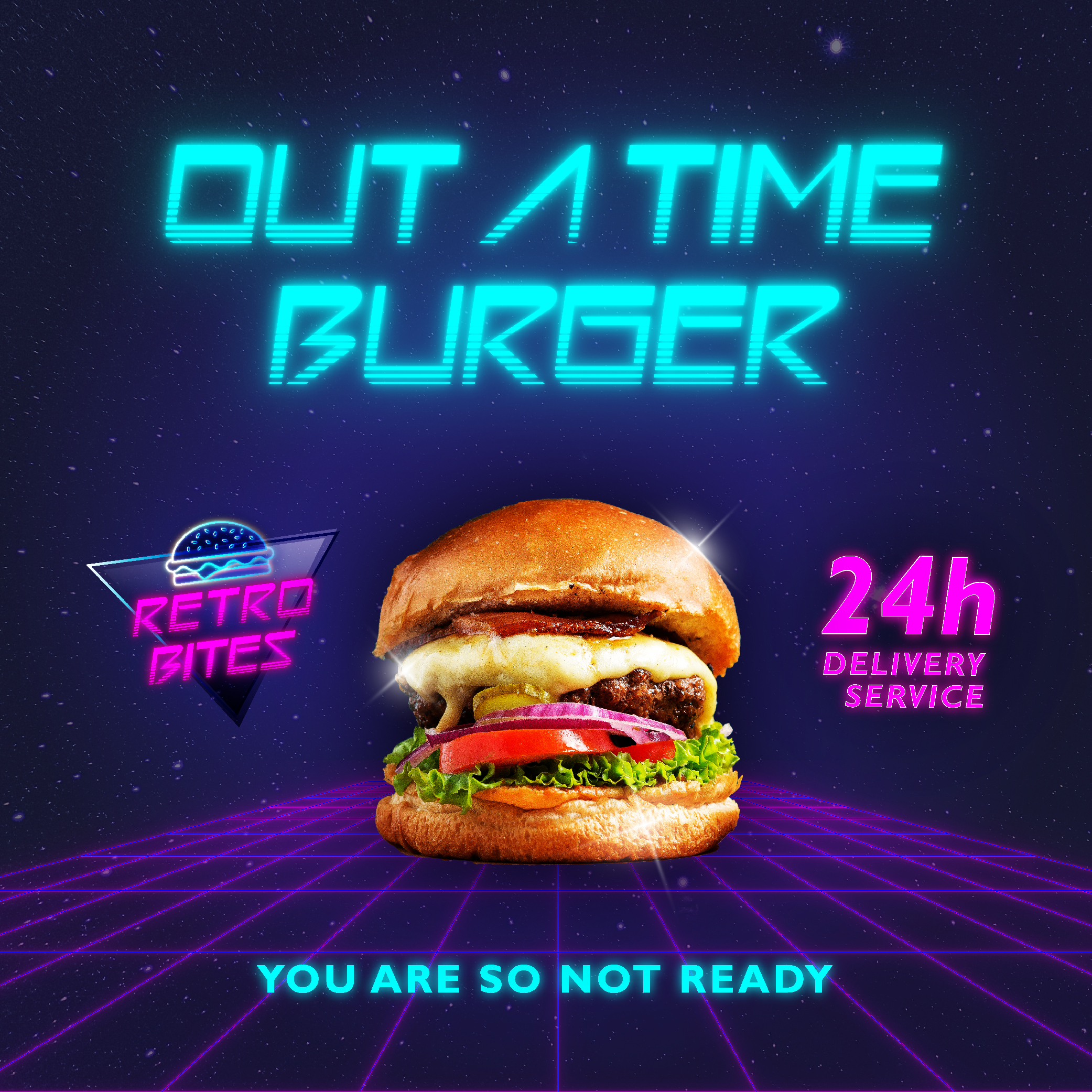 IG Post for Retro Burger