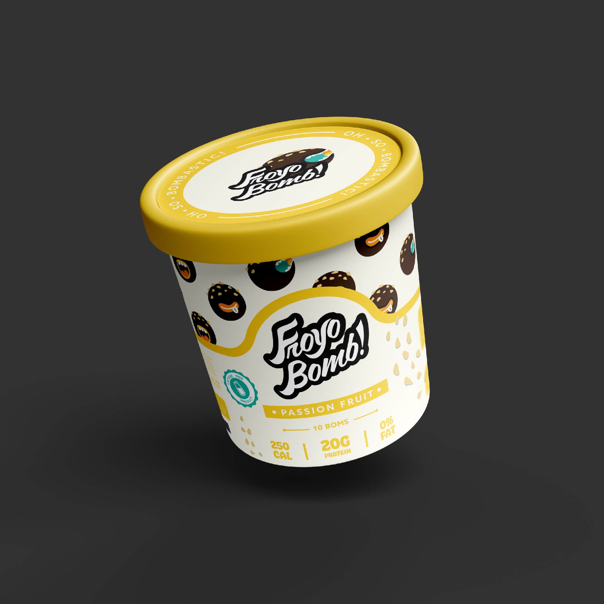 Froyo Bomb! Packaging